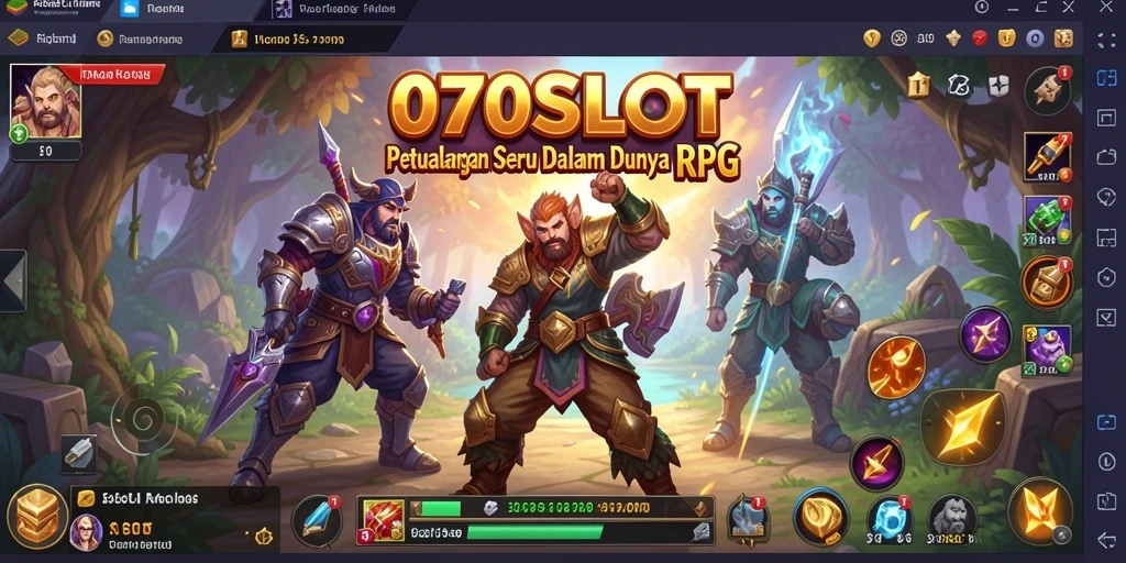 Gameplay menarik dari 070SLOT dengan grafis RPG yang memukau.