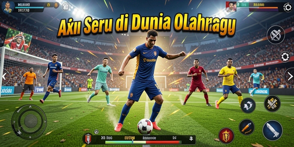 Tampilan gameplay seru dalam 2739 dengan aksi olahraga mendebarkan.