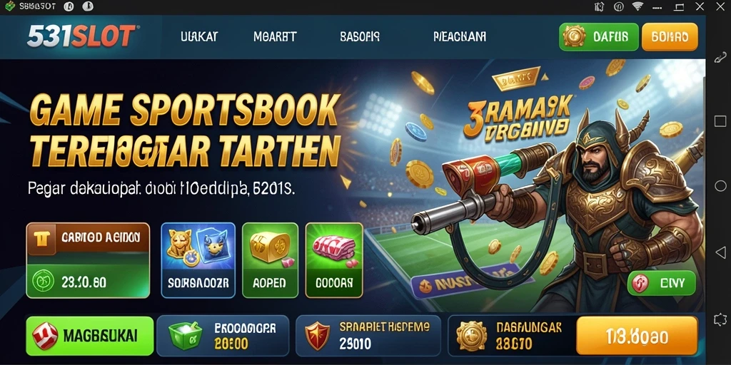 Tampilan menarik dari gameplay 531SLOT yang penuh aksi.
