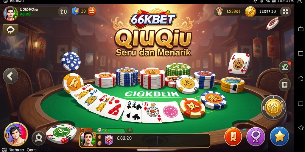 Tampilan gameplay seru dan interaktif dari 66KBET.