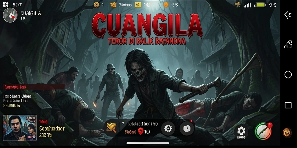 Screenshot yang menunjukkan momen menegangkan dalam <strong>CUANGILA</strong>.