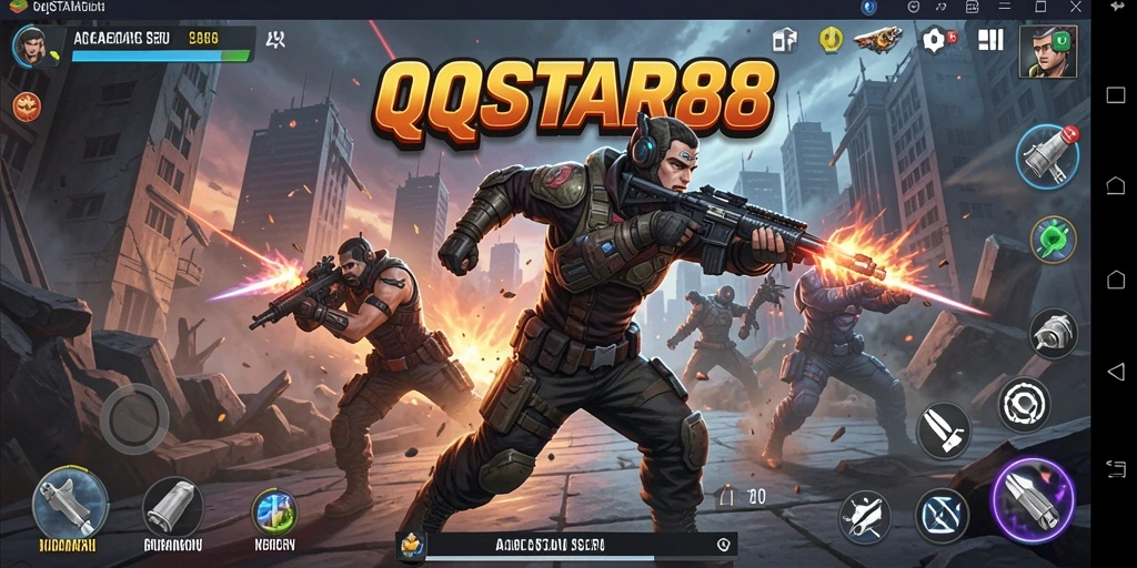Tampilan aksi seru di <strong>QQSTAR88</strong> yang memukau dan mendebarkan.