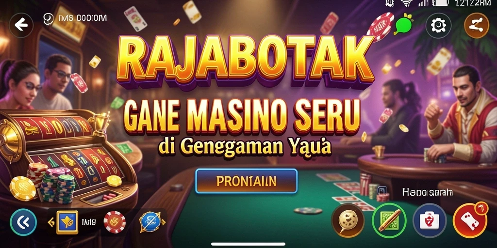 Tampilan menarik dari gameplay RAJABOTAK yang seru.