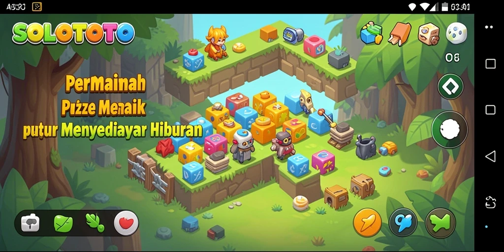 Gameplay menarik di SOLOTOTO dengan berbagai teka-teki menantang.
