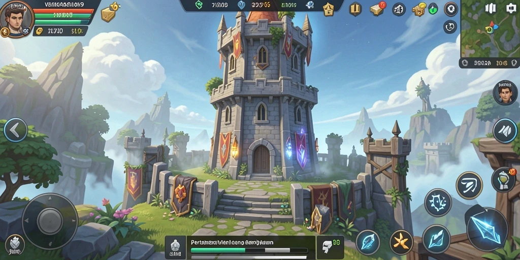 Tampilan gameplay seru di VEGAS969 dengan strategi Tower Defense.