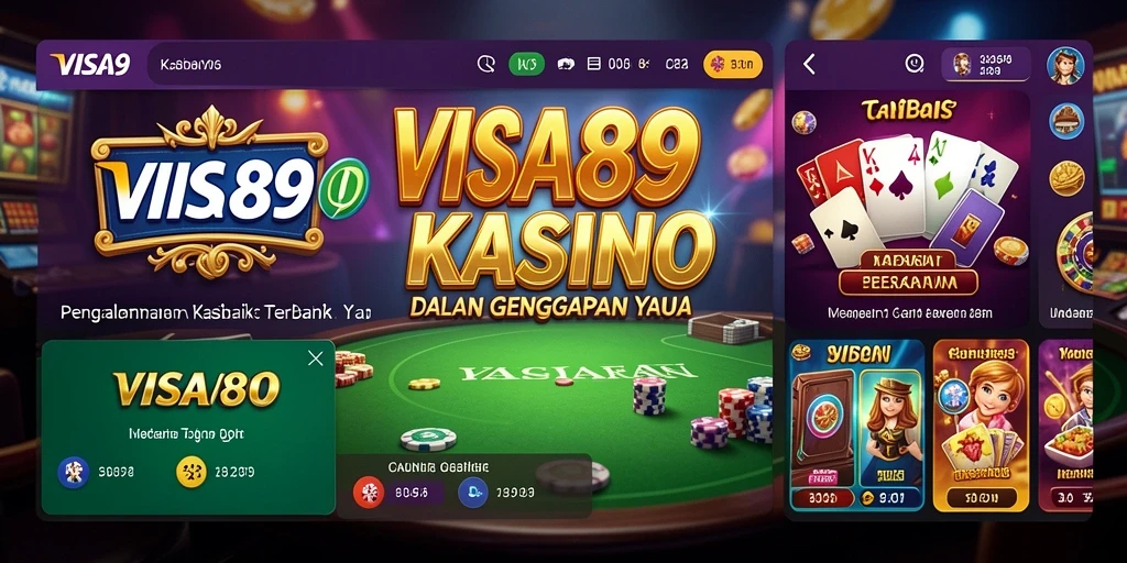 Gameplay menarik dari aplikasi Kasino VISA89 dengan pengalaman pengguna yang imersif.