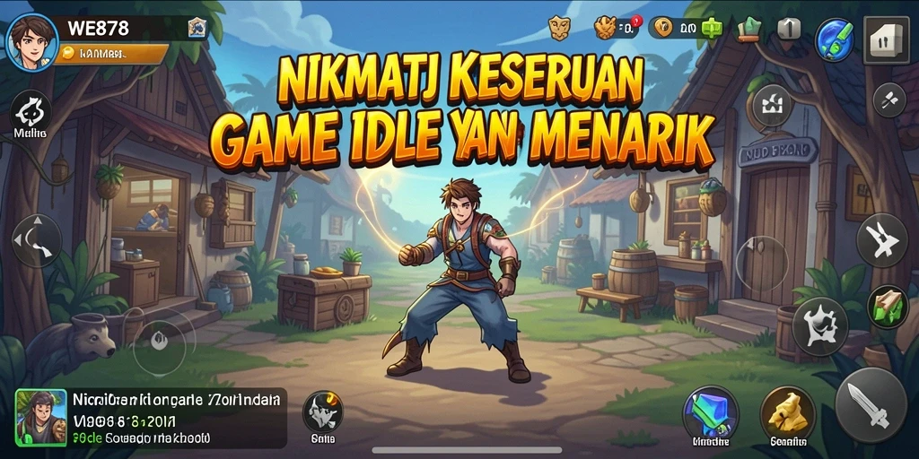 Tampilan gameplay utama WE878 yang menggugah selera untuk dimainkan.